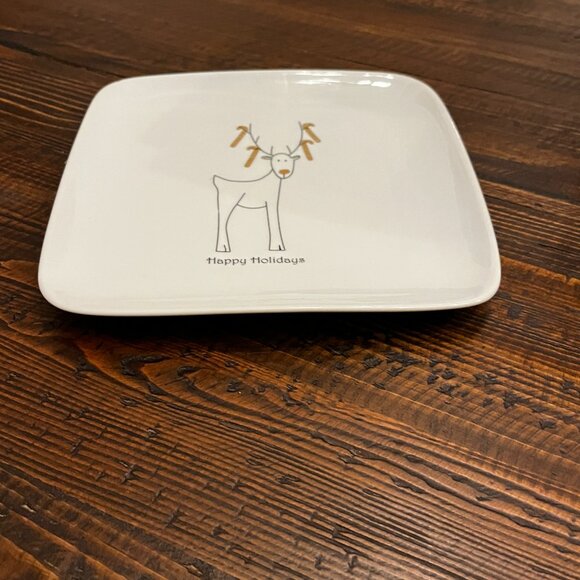 BIA Holiday Plate - Reindeer - Picture 3 of 5